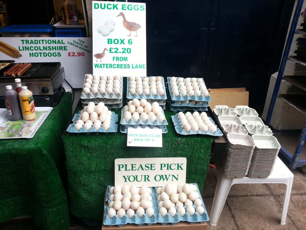 duck eggs in Lincoln market - where art collides where art collides