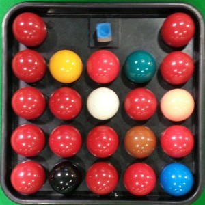 snooker balls