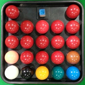 snooker balls